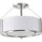 Progress Lighting Ratio Collection Three-Light 16" Semi-Flush Mount P3604-09 - alternate 1